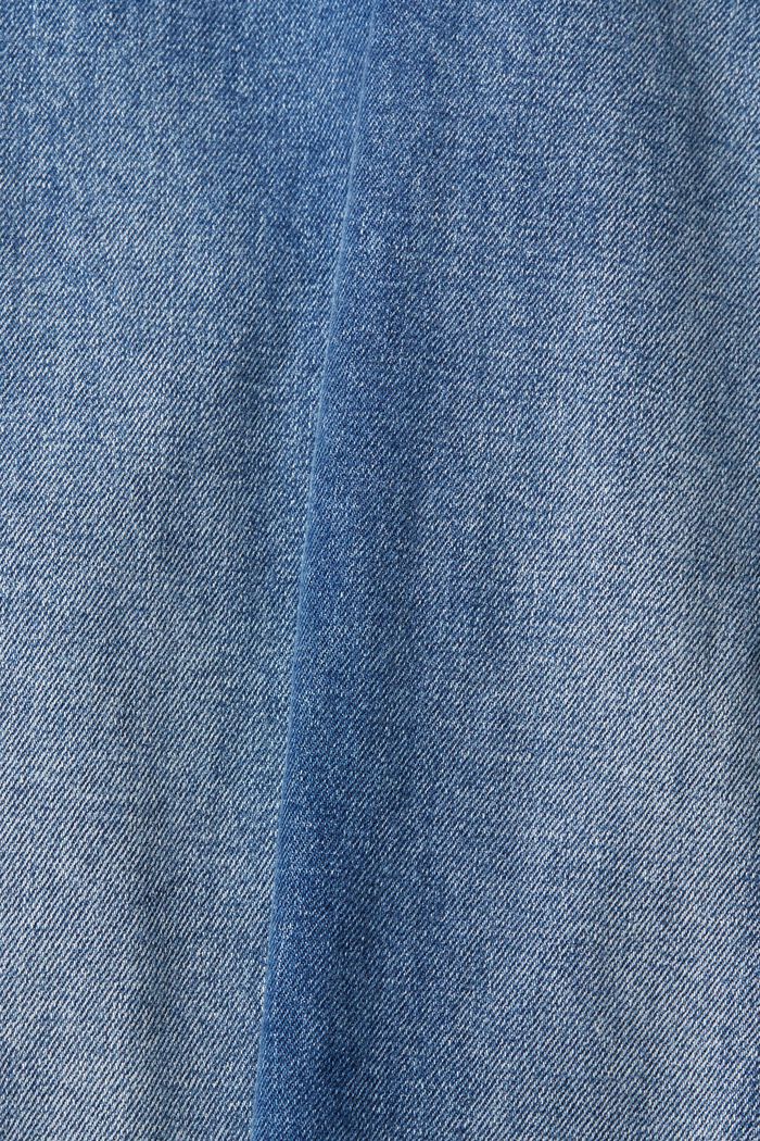 Jeans met wijde pijpen, BLUE DARK WASHED, detail image number 5