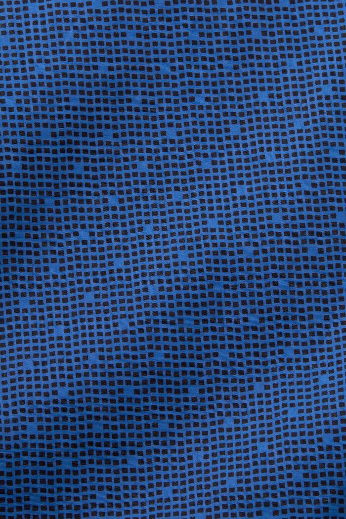 Buttondown-overhemd met motief, 100% katoen, BRIGHT BLUE, detail image number 4