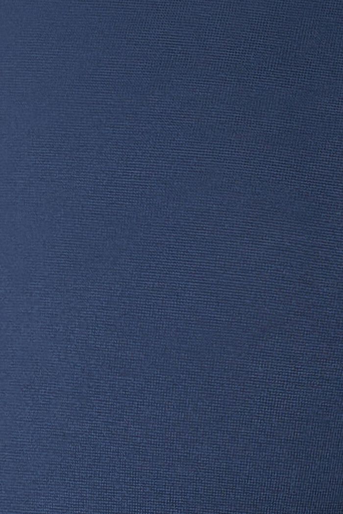 Jersey broek met band onder de buik, DARK BLUE, detail image number 3