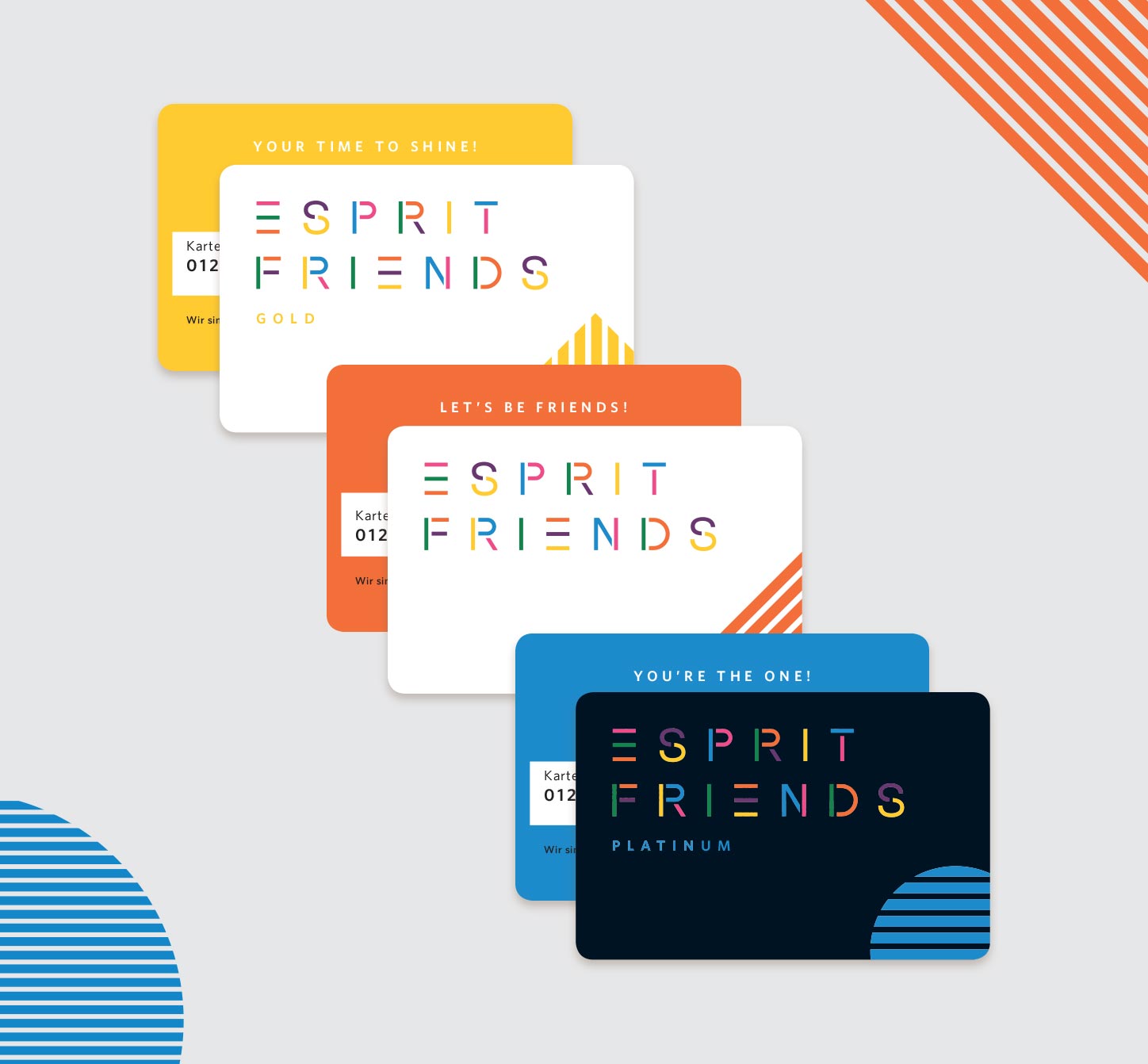 Inloggen bij Mijn Esprit – Friends Cards